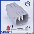 6 Pin Auto TS Accelerator Pedal Plug Light Lamp Socket Car Water Spray Relay Controller pressure sensor Connector For Toyota