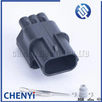 2 set HX 040 3 pin waterproof car plug adapter ignition coil connector For Honda Civic Element CR-V 6189-0887 6188-4739