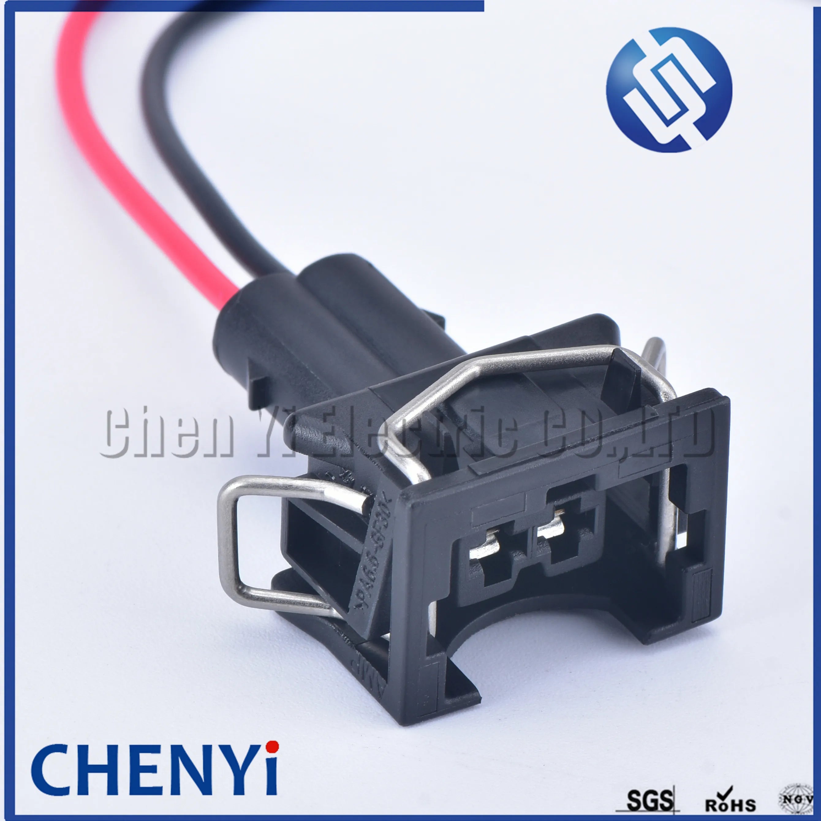 2 Pin Female EV1 Fuel Injector Nozzle Waterproof Connector Plug Socket Housing For VAG 829441-1 037906240 106462-1 with wire
