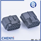12 pin way male or female waterproof wire connector auto electrical plug conector 174661-2 174663-2 368537-1