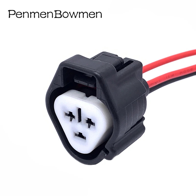 1 Set 3 Pin Auto Ignition Coil Electrical Connectors Female Male Wire Harness Plug For Toyota Camry Honda 6188-0099 6189-0179