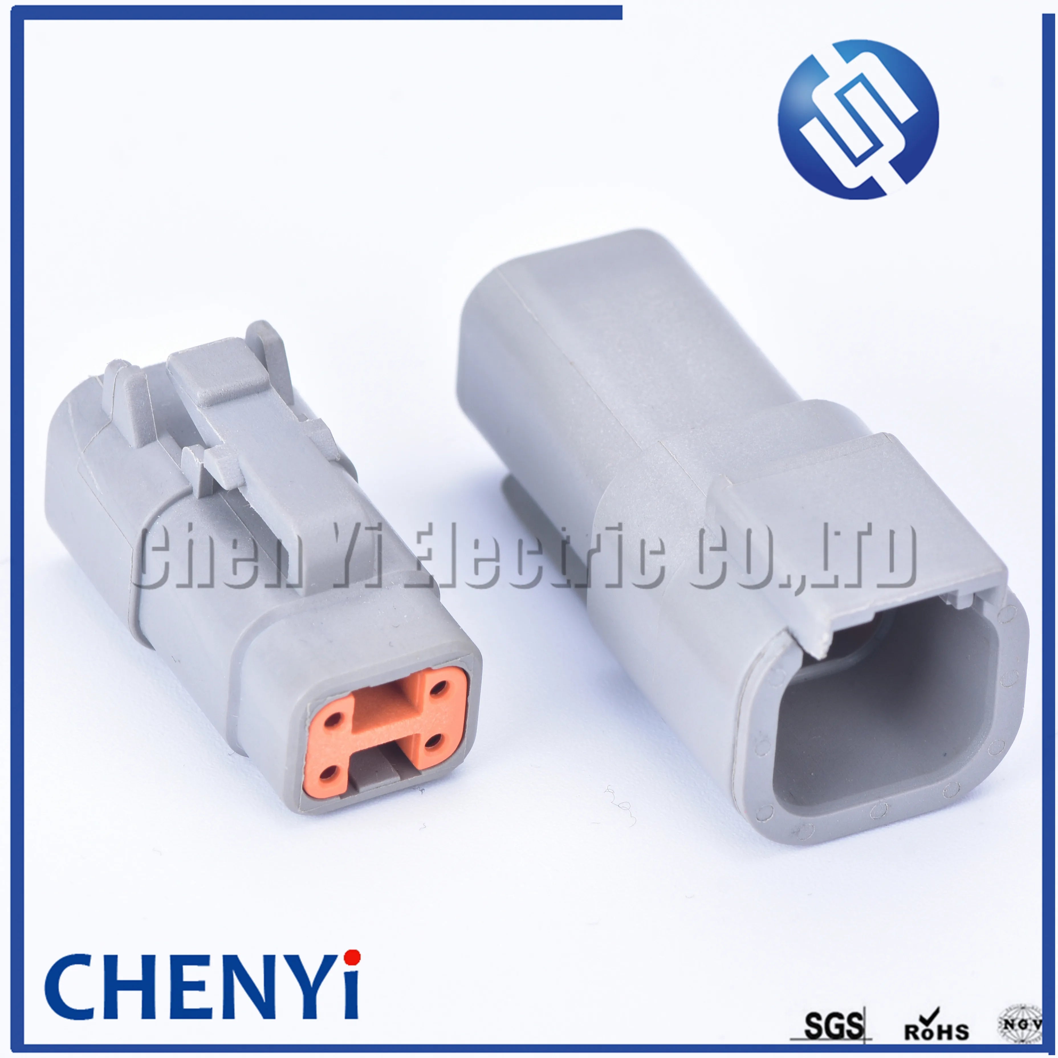 5 sets DTM 4 Pin connector DTM06-4S/DTM04-4P Male or Female Auto Waterproof Connector Automotive Sealed Plug For Deutsch