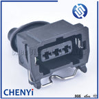 3 Pin female wire harness cable sealed connector Automotive waterproof connector fuel Injector plug Car light plug