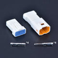 5 sets Automotive Waterproof Cable Connector 2 3 4 6 8 pin Male Female Butt Plug JWPF-VSLE-S 03R-JWPF-VSLE-S For JST JWPF type