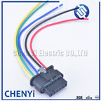 6 Pin Accelerator Throttle sensor connector Car Rear Tail Brake Lamp Waterproof harness plug 4F0 973 706 1-1718646-1 1-1718806-1