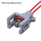 1 Set 2 Pin Auto Diesel Injector Fuel Rail Plug Wire Harness Waterproof Electronic Connector T15 10811963 240PC024S8014 1743486