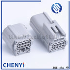 8 Pin Automotive Connector 90980-12520 90980-12519 6189-1240 6188-0779 car Reversing Radar Plug Parking sensor Socket For Toyota