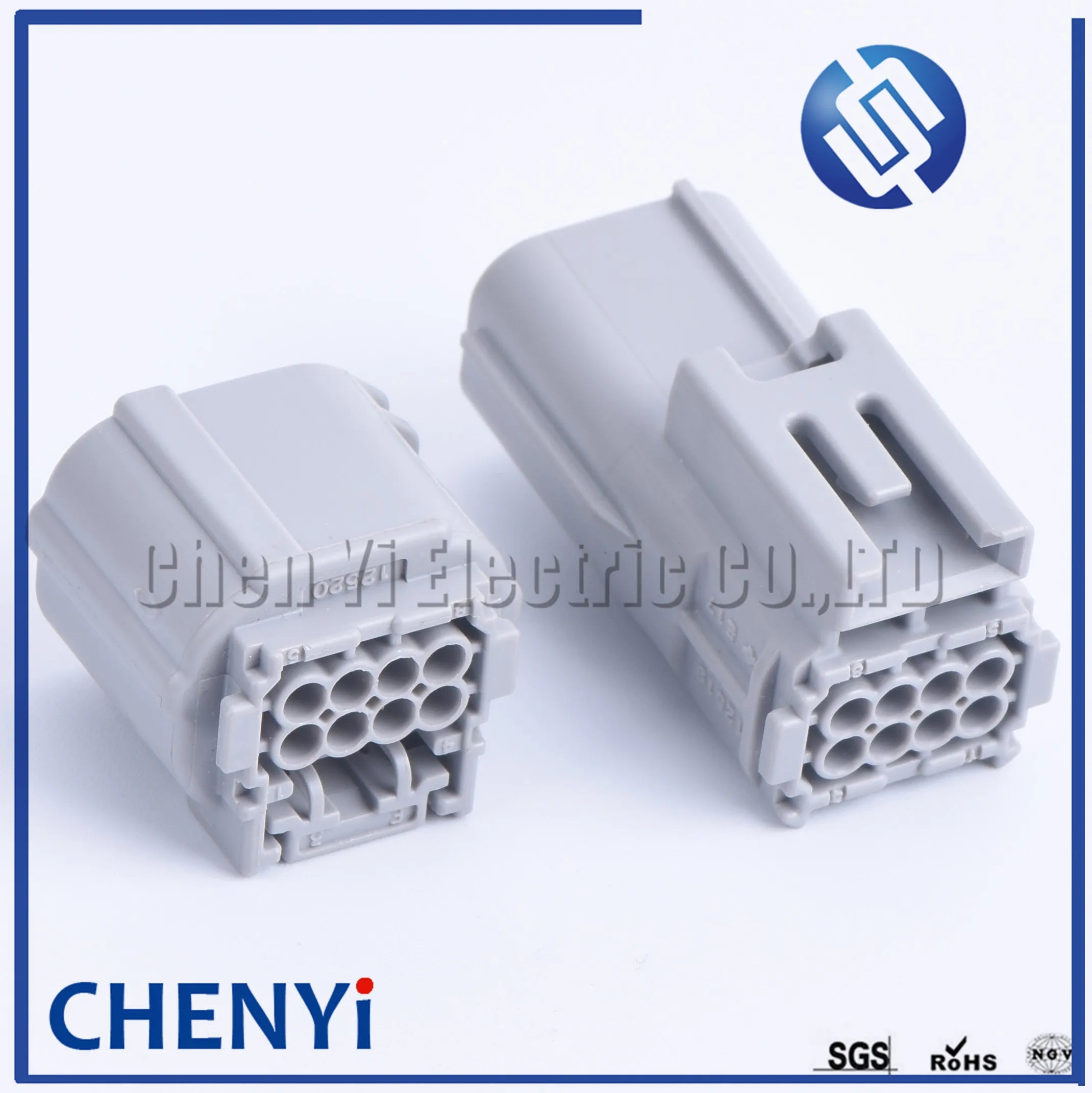 8 Pin Automotive Connector 90980-12520 90980-12519 6189-1240 6188-0779 car Reversing Radar Plug Parking sensor Socket For Toyota