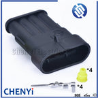 4 Pin way 1.5 series Female or Male 282088-1 Automotive Connector Sealed Waterproof Auto Wire harness plug 282106-1