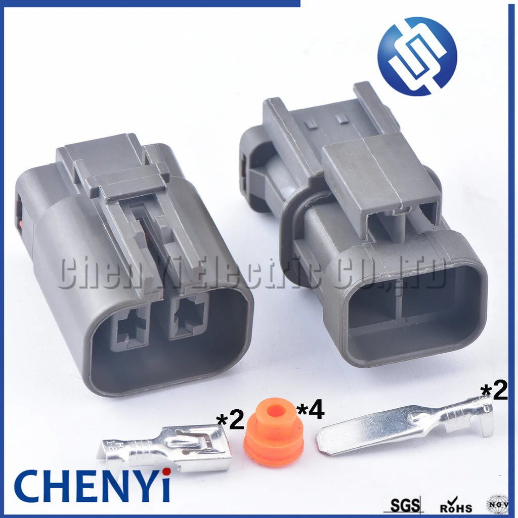 2 Pin pressure switch plug wire connector MG640188-4 7223-6224-40 For Nissan Hyundai Matrix Elantra Alternator Socket Connector