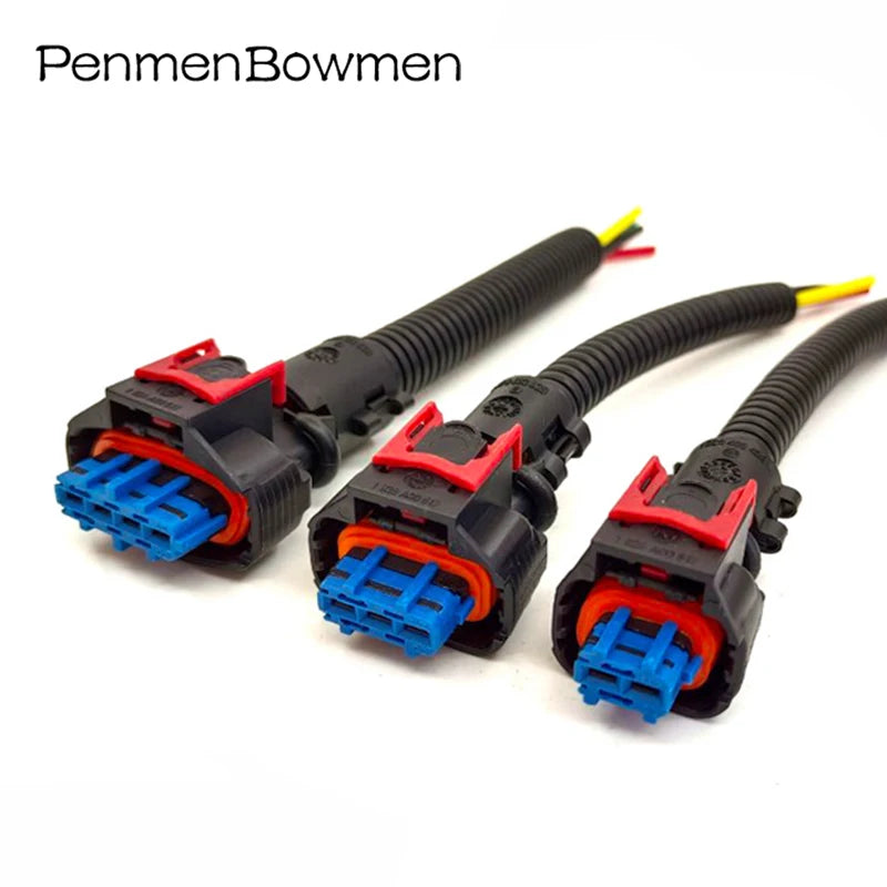 1 Set 2 3 4 Pin Auto End Domestic Waterproof Electrical Cable Connectors Female Wiring Harness Plug Plastic Shell