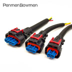 1 Set 2 3 4 Pin Auto End Domestic Waterproof Electrical Cable Connectors Female Wiring Harness Plug Plastic Shell