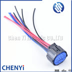 10 Pin auto headlight plug waterproof Headlamps socket HP406-10021 wiring harness connector For Hyundai IX25 Kia K2 K3 with wire