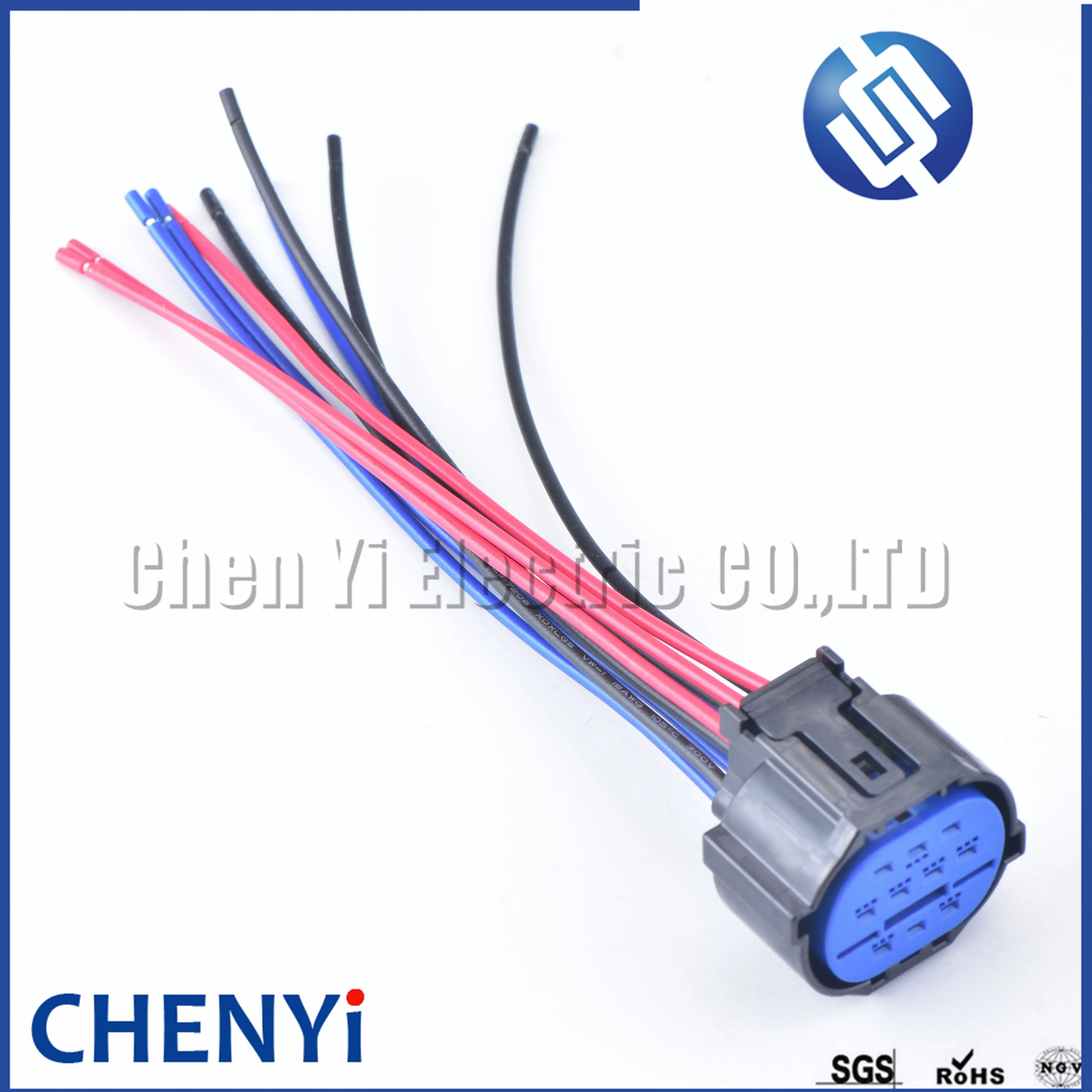 10 Pin auto headlight plug waterproof Headlamps socket HP406-10021 wiring harness connector For Hyundai IX25 Kia K2 K3 with wire