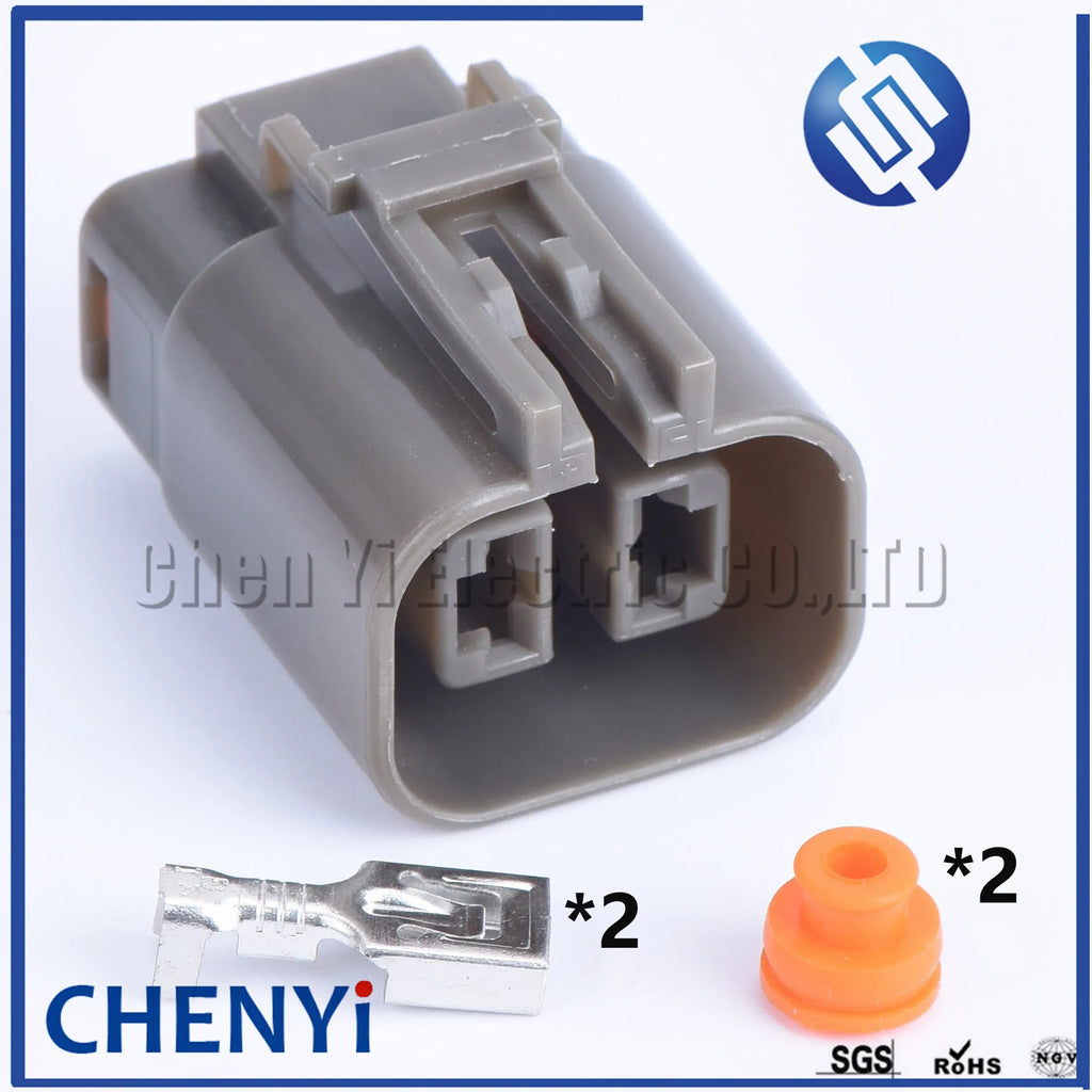 2 Pin pressure switch plug wire connector MG640188-4 7223-6224-40 For Nissan Hyundai Matrix Elantra Alternator Socket Connector
