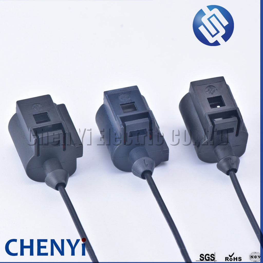1 Pin Automotive Oil Pressure Sensor Connector Horn harness Plug Socket 1J0973081 1J0973701 1J0973701A