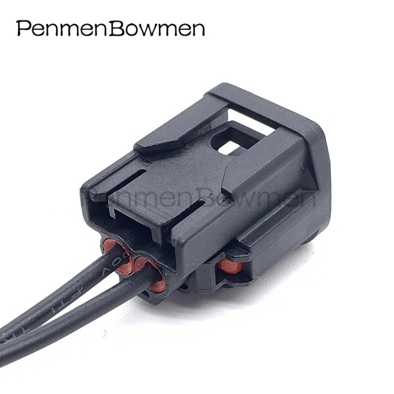 1 Set 2 Pin Auto Headlight Plastic Electrical Cable Connectors Female Wire Harness Plug For Honda Civic Accord 6189-7408