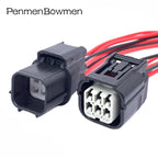 1 Set 6 Pin Air Fuel Ratio HV 040 AFR Sensor Plug Waterproof Auto Electric Connector Wire Harness for 6188-4908 6189-7040