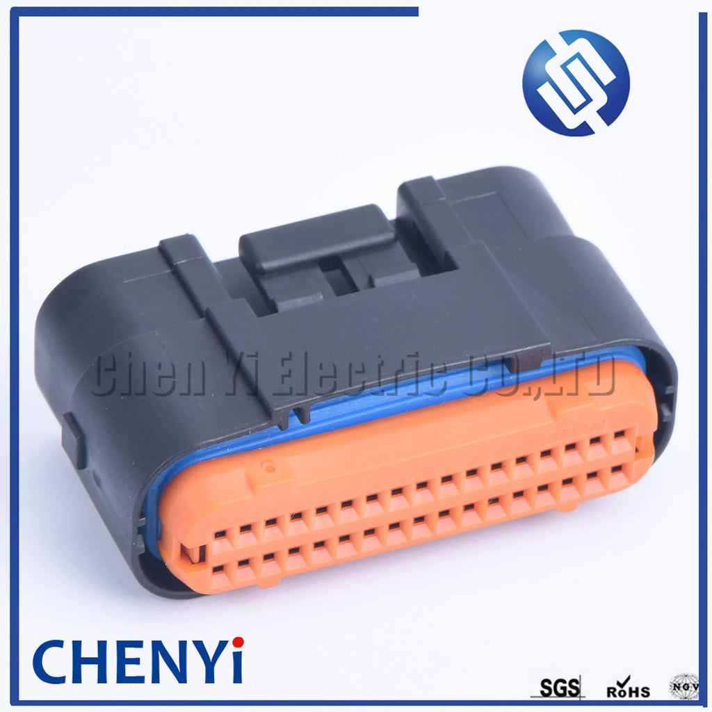 34 pin Waterproof connector auto ECU electronic control unit automotive computer control system plug MX23A34XF1 MX23A34SF1