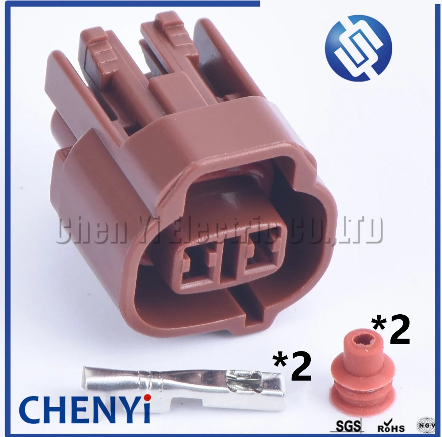 2 Pin Inlet valve connector Air conditioning pressure sensor Temperature Sensor Plug 6189-0033 MT-090-2-special2R-F For Toyota