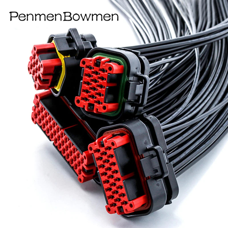 1 Set 8 14 23 35 Pin Car ECU EPEC 2024 PCB Electrical Cable Connectors Female Male Wire Harness Plug 770680-1 776273-1 776164-1