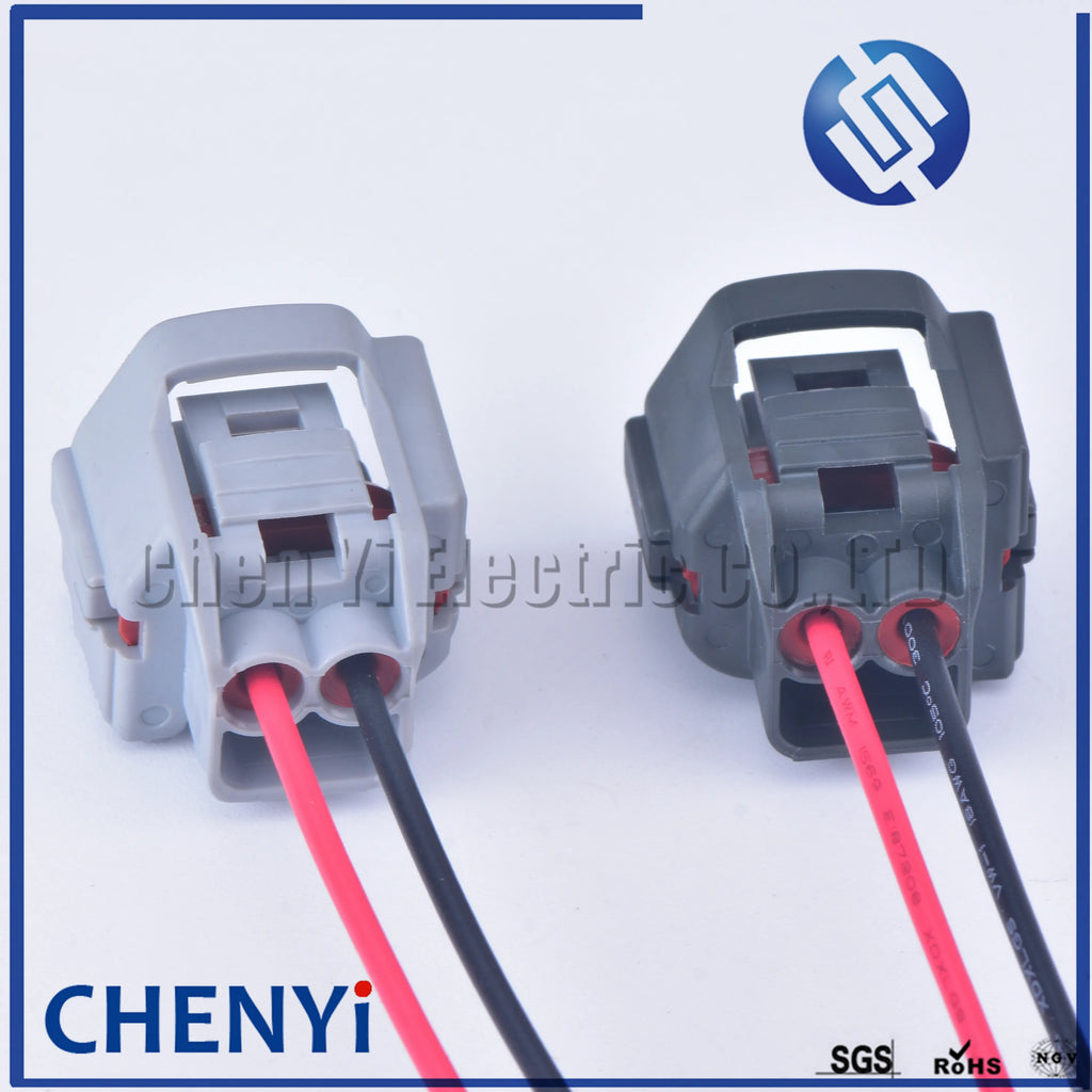2 Pin Ignition Coil Connector Plug with Cable Wire Harness For Hyundai Getz Accent 1.6L Elantra J3 90980-10901 90980-10899