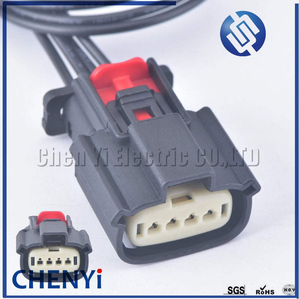 4 Pin car Rear Light Lamp Socket Ignition Coil waterproof Connector Wire harness plug 33471-0406 for Ford Chevrolet Buick