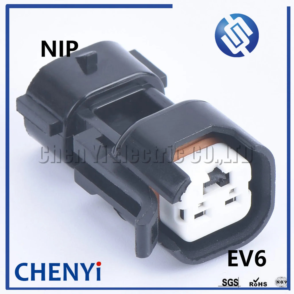 2 pin racing EV6 to NIP waterproof auto connectors converter adapter connector Conversion plug