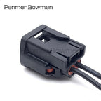 1 Set 2 Pin Auto Headlight Plastic Electrical Cable Connectors Female Wire Harness Plug For Honda Civic Accord 6189-7408