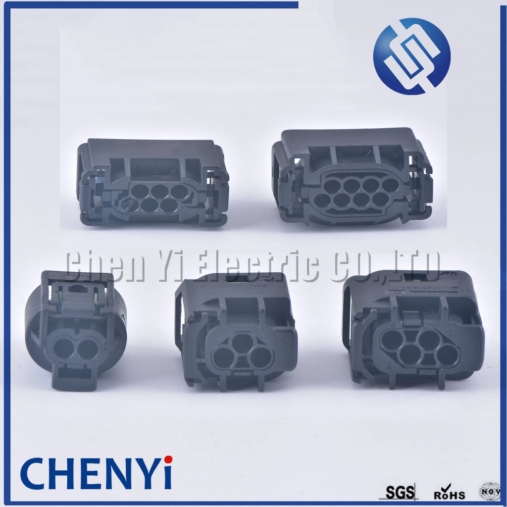 2/3/4/6/8 Pin Reverse Sensor Radar Cable Connector Oxygen Sensor Plug Automotive Wire Socket 1-967644-1 968402-1 4F0972708
