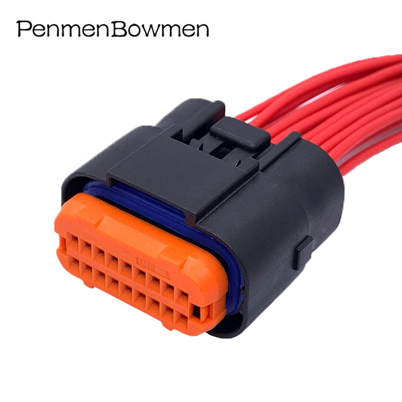 18 26 34Pin ECU Auto Computer Control System Plug Connector Wire Harness Needle Seat MX23A26SF1 MX23A34SF1 MX23A18SF1