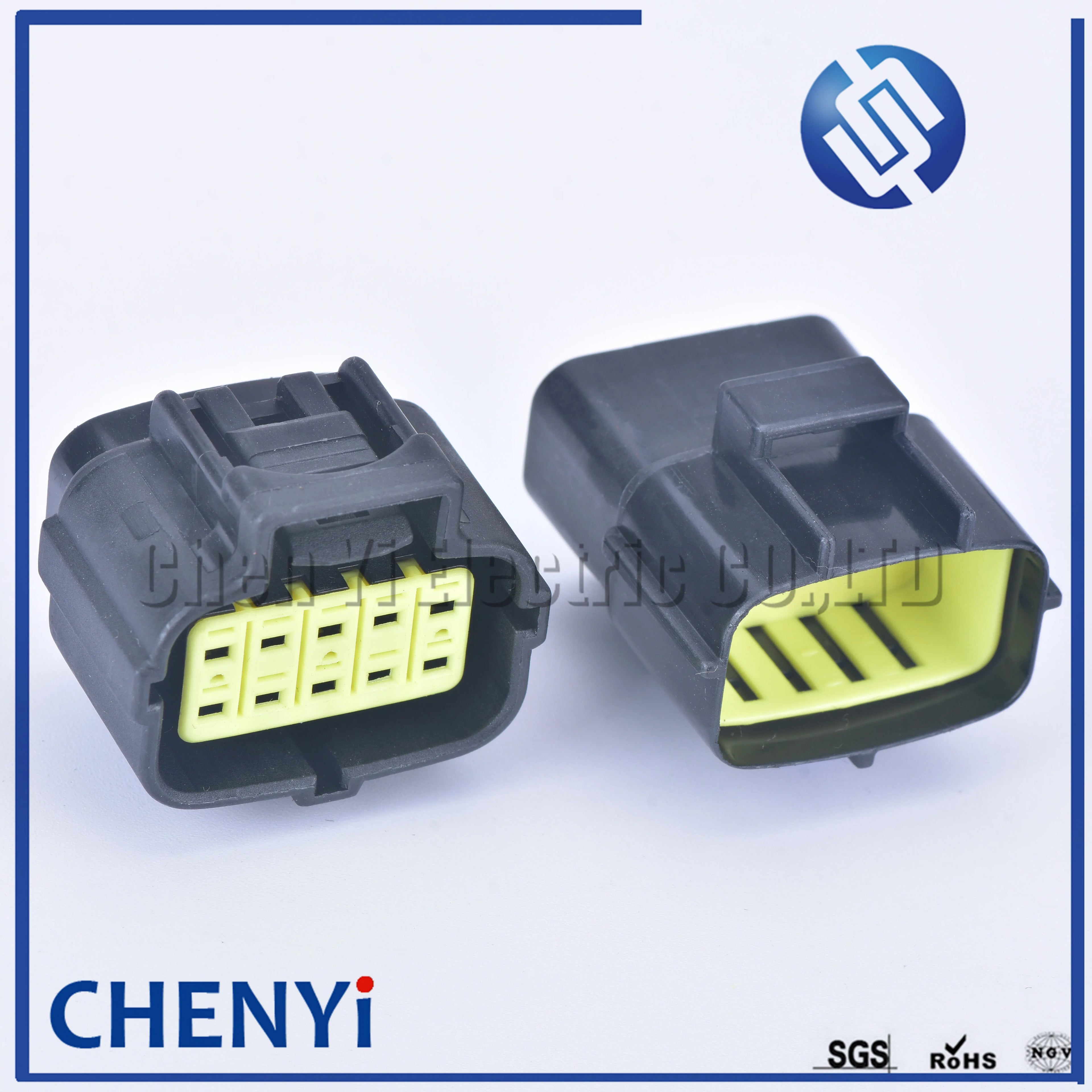 2 set 10 pin way male or female waterproof wire connector auto electrical plug conector 174655-2 174656-7