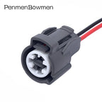 1 Set 2 Pin 6189-0156 Auto Oil Pressure Switch Knock Sensor Cooling Fluid Electrical Cable Connector Wire Harness Plug For Honda