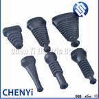 5 Pcs 2 3 4 5 6 7 8 Pins Waterproof Automotive Wire Connector Cover Rubber dustproof silicone sleeve For Connector plug Socket