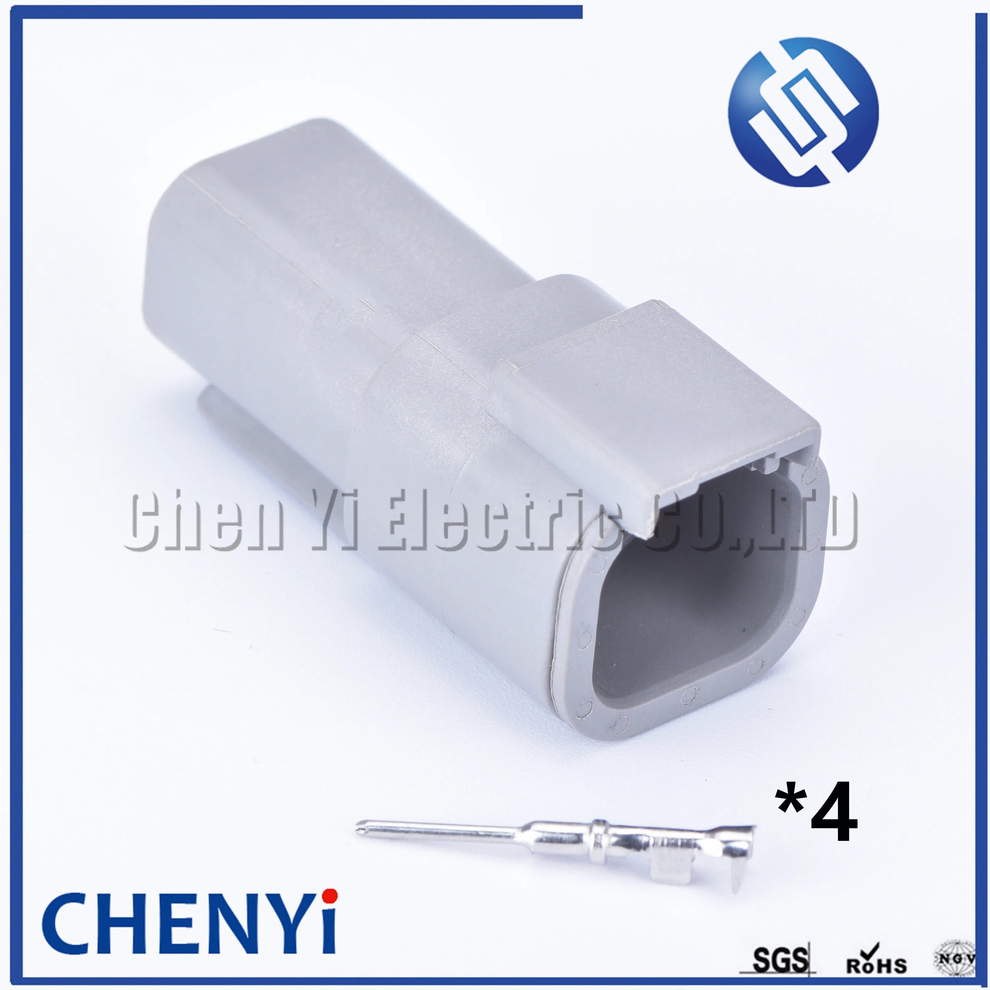 5 sets DTM 4 Pin connector DTM06-4S/DTM04-4P Male or Female Auto Waterproof Connector Automotive Sealed Plug For Deutsch