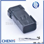 6 Pin male or female plastic waterproof Oil Pump Assembly Plug auto sealed cable connector plug 54200610