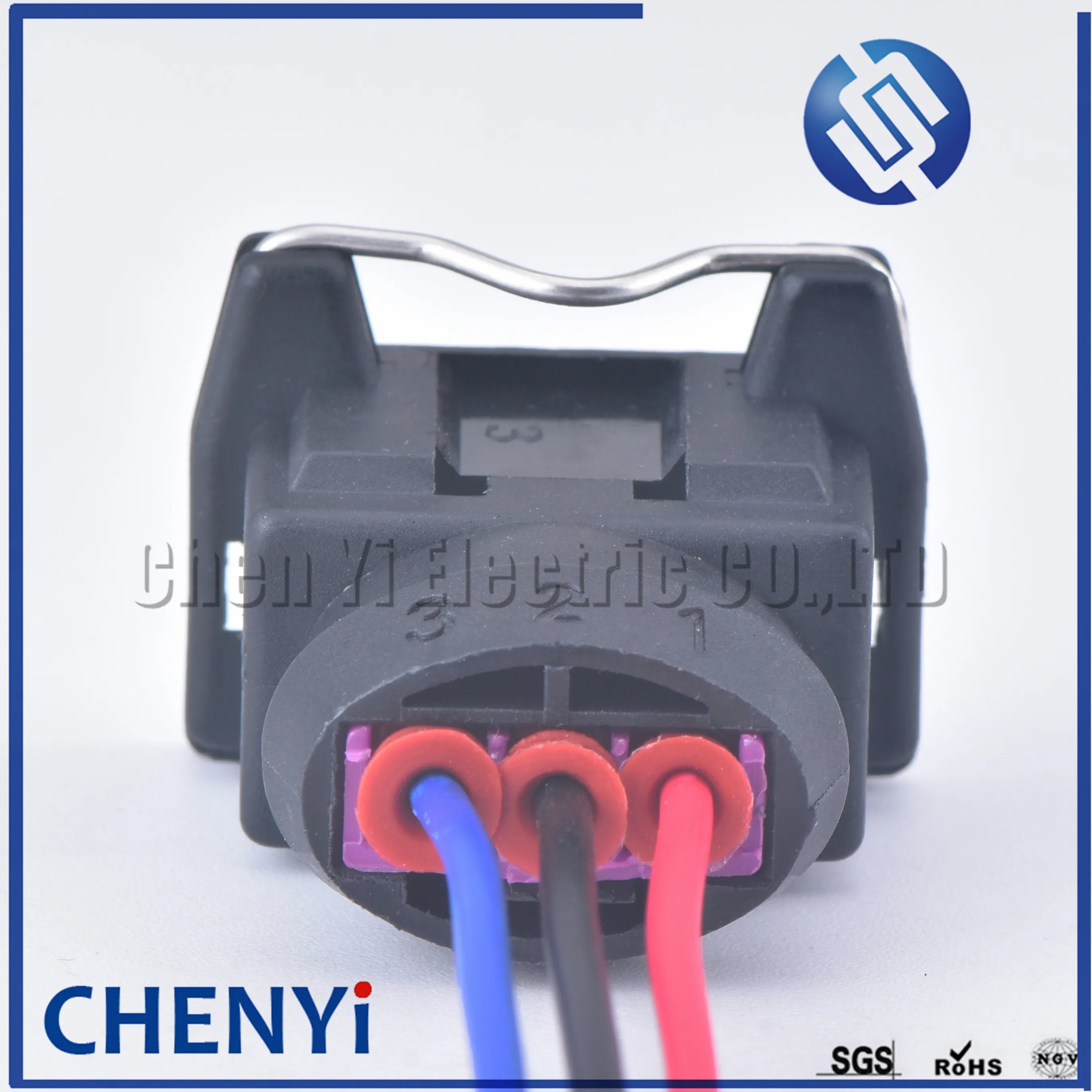 3 Pin auto waterproof wire harness plug Crankshaft camshaft position sensor plug EV1 fuel Injector Connector 443906233 443906247