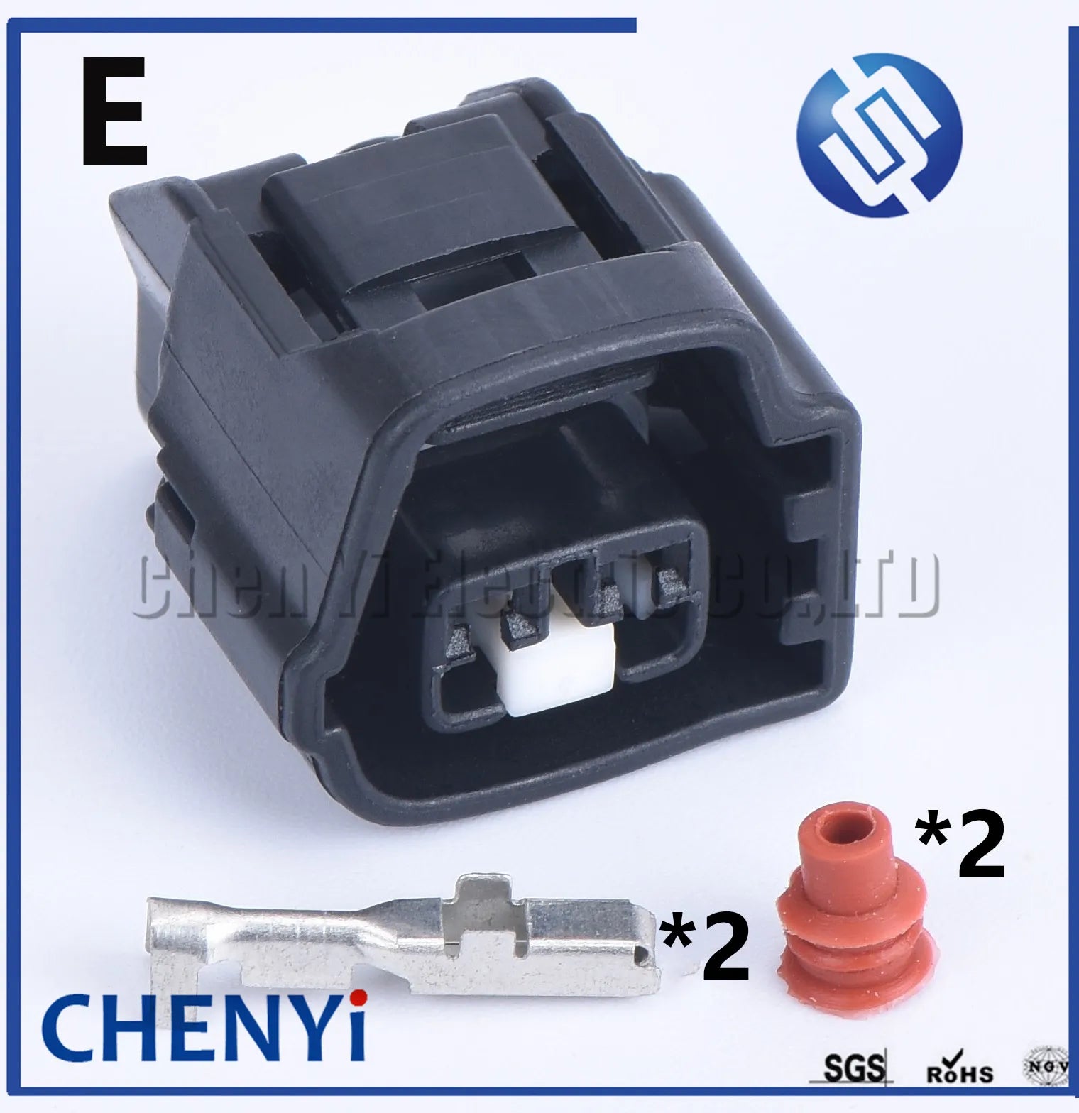 2 Pin Ignition Coil Connector Plug For Toyota Accent 1.6L Elantra J3 1JZ-GTE 2JZ-GTE 90980-10901 90980-10899 7283-7023-10