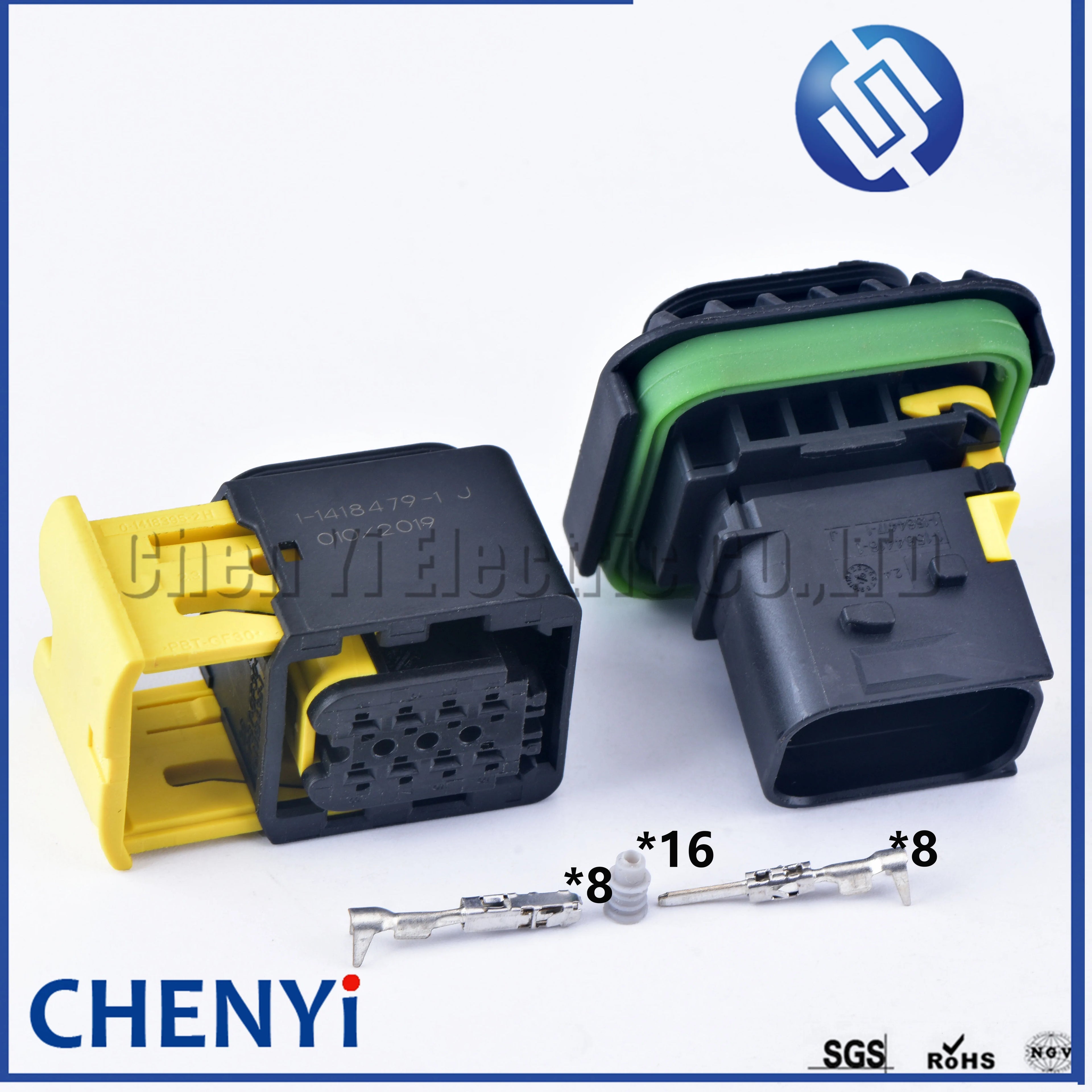 8 Pin 0-1418438-1 HDSCS Series electric plug auto waterproof plug wiring cable connector 1-1418479-1 1670364-1 1-1564512-1