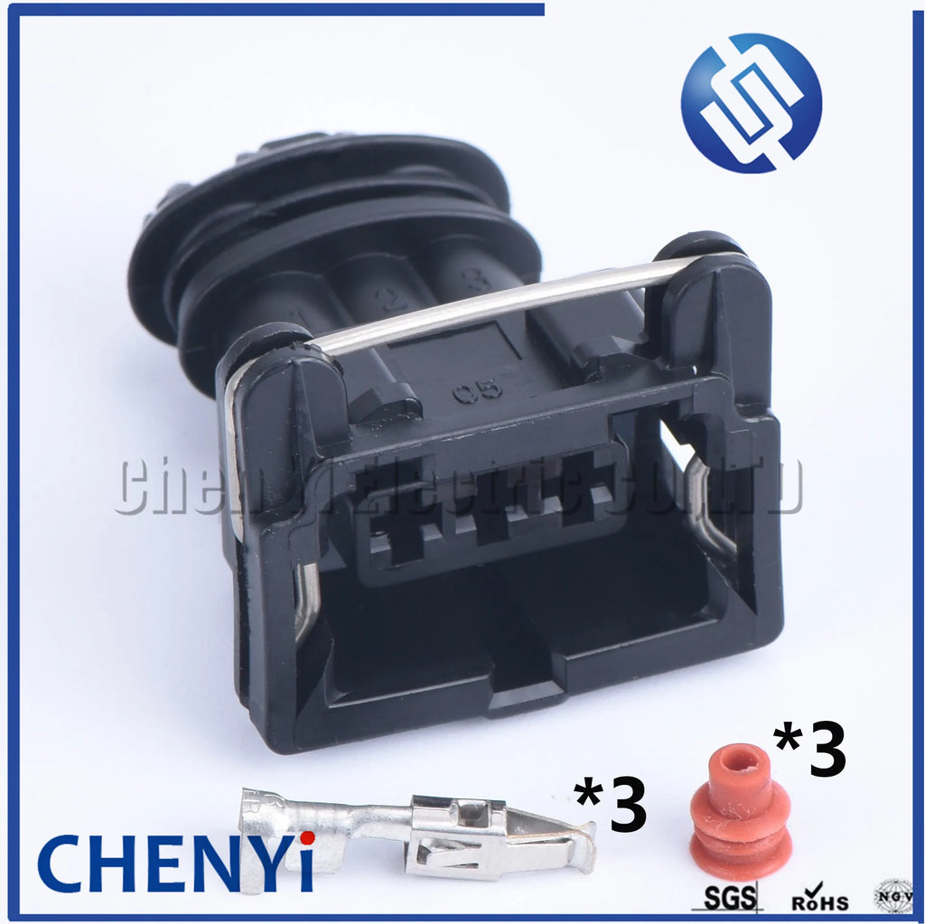 2 sets EFI 2 3 4 5 6 pin Fuel Injector Automotive waterproof connector EV1 282189-1 282191-1 282192-1 282193-1 282767-2