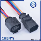 6 Pin 42121700 3B0973813 1J0973713 1.5mm Auto Temp sensor Reversing Radar Throttle Plug 1J0 973 713 with wires