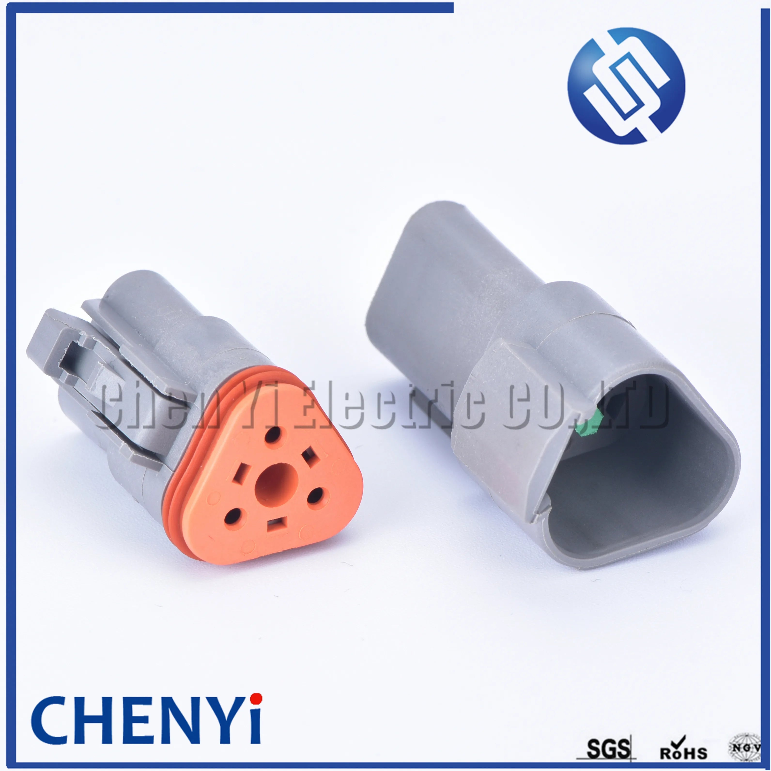 3 Pin Automotive Waterproof Connector Male or Female Wire harness plug DT06-3S DT04-3P DT04-3P-L012 For Deutsch DT series