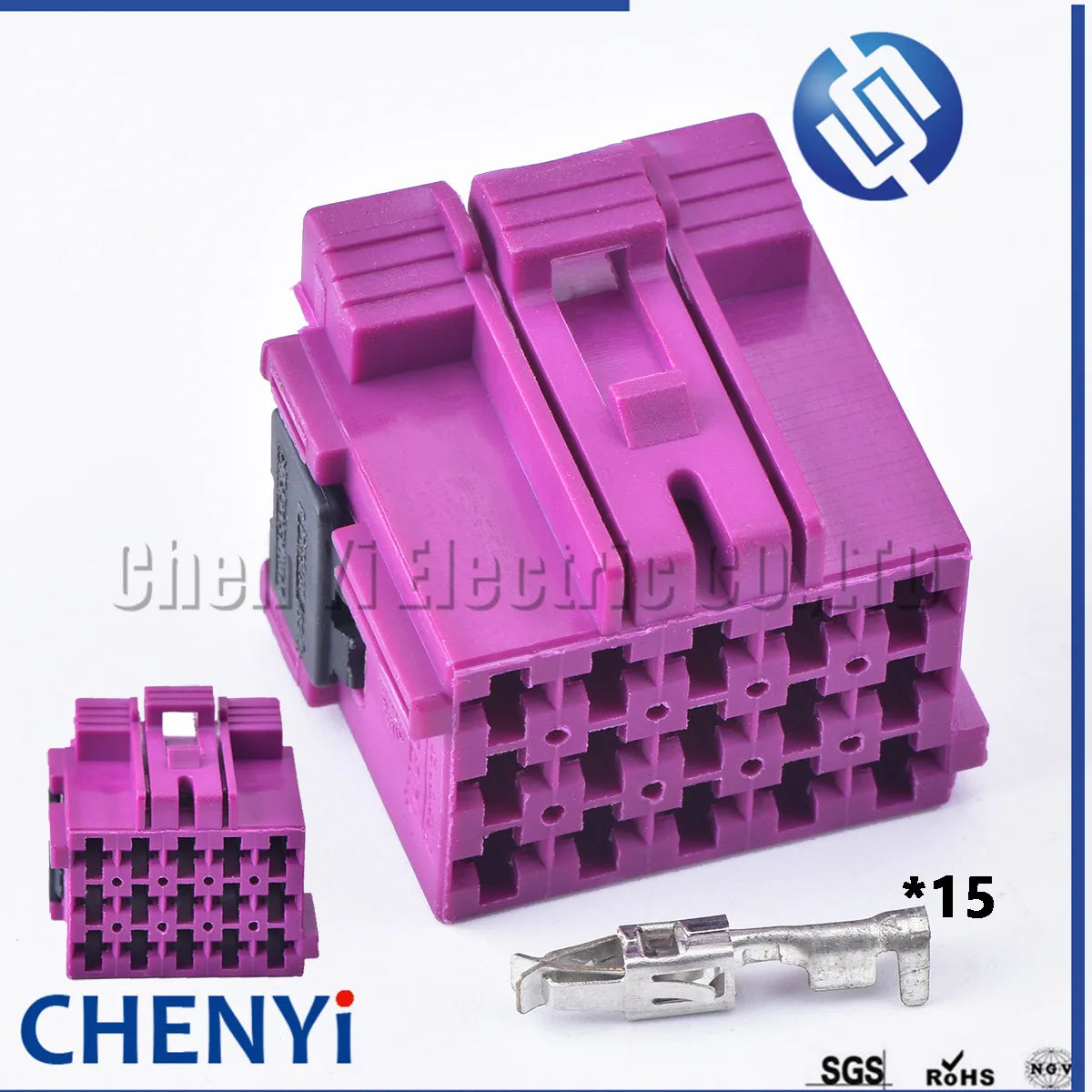 15 Pin Automobile power amplifier Connector Automotive Audio Amplifier Plug Wire Harness Socket 1-967623-1 1-967628-1