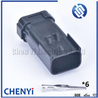 6 Pin male or female plastic waterproof Oil Pump Assembly Plug auto sealed cable connector plug 54200610