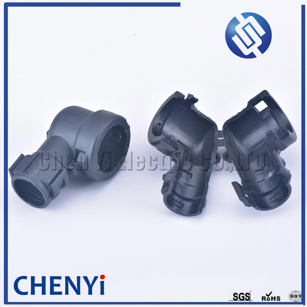 5 pcs 965783-1 CORRUGATED TUBE CAP 90 DEG Diameter shell sheath for Tyco Auto plug electric connector 965786-1 967650-1