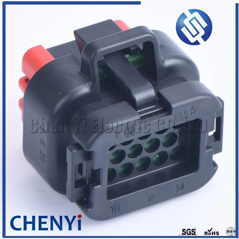 14 Pin male or female ECU Automotive waterproof connector harness plug PCB socket 770680-1 776273-1 776164-1 776262-1 776266-1