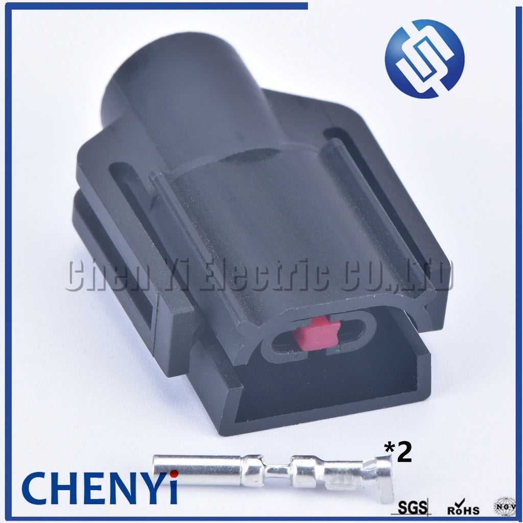 2 pin car waterproof auto connector female cable plug sensor electrical plug connector E4AB-14489 For Ford GMC