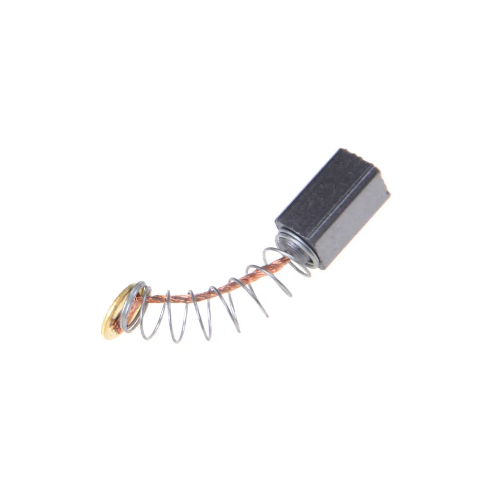 10pcs 5x5 x8mm Mini Drill Electric Grinder Replacement Carbon Brushes Spare Parts for Electric Motors Dremel Rotary Tools