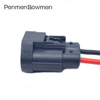 1 Set 2 Pin Car Power Steering Pump Fan Female Electrical Cable Connectors Wire Harness Plug for Plug 7283-3214-30