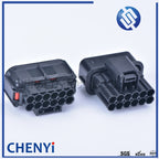 12 pin car waterproof auto connector male or female LED Fog Light Wire Socket Connector 6181-6784 6189-7410 For Honda